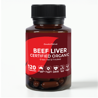100% Australian Organic Beef Liver capsules - 500mg