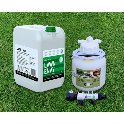 2.8L EZFLO Unit (2005-HB) with 10L Lawn Envy Concentrate Bundle